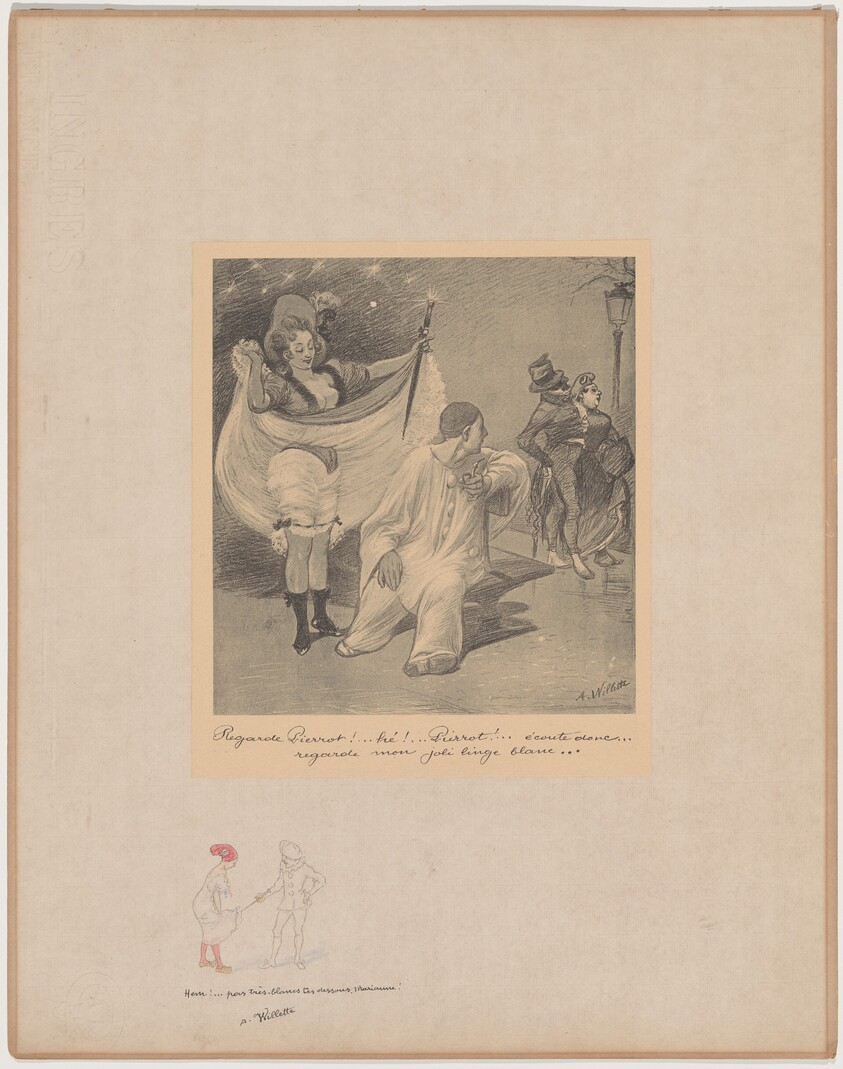 Hein! Pas très blancs tes dessous... (Hmm! Your Underwear Isn't Very White)