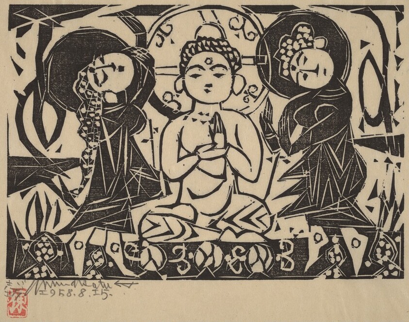 Gautama and Bodhisattvas