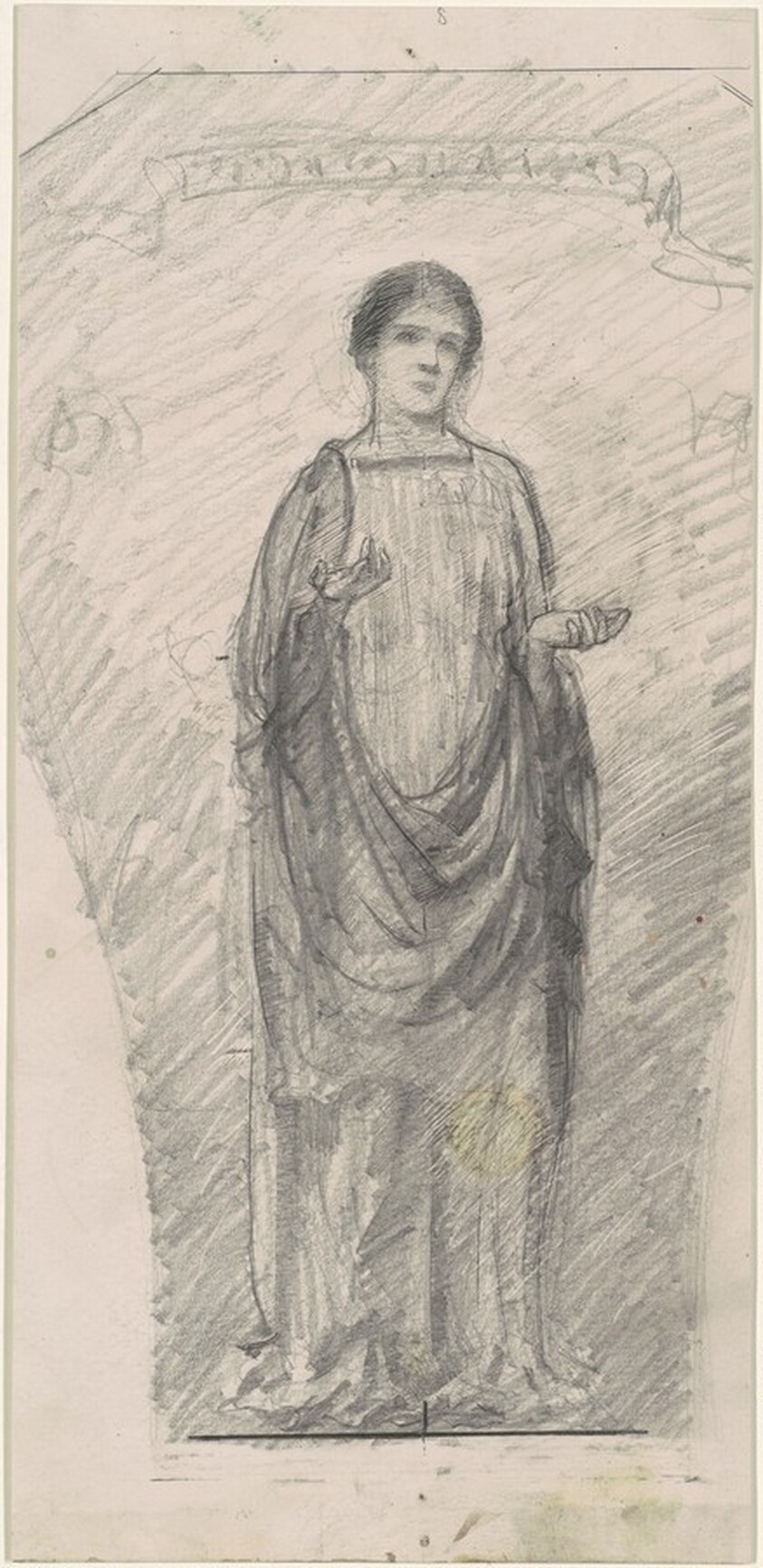 Female Figure in a Classical Costume