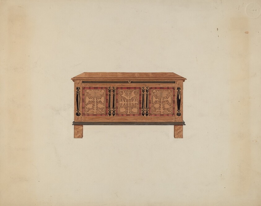 Blanket Chest - Front View