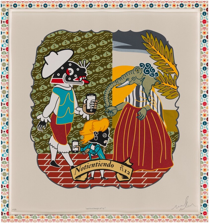 Notientiendo no. 12 from La Raza Cósmica 20XX