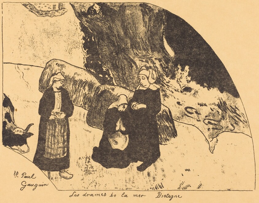 Dramas of the Sea, Brittany  (Les drames de la mer, Bretagne)