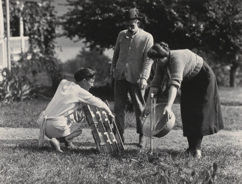 Georgia O'Keeffe, Elizabeth Davidson, and Fred Varnum