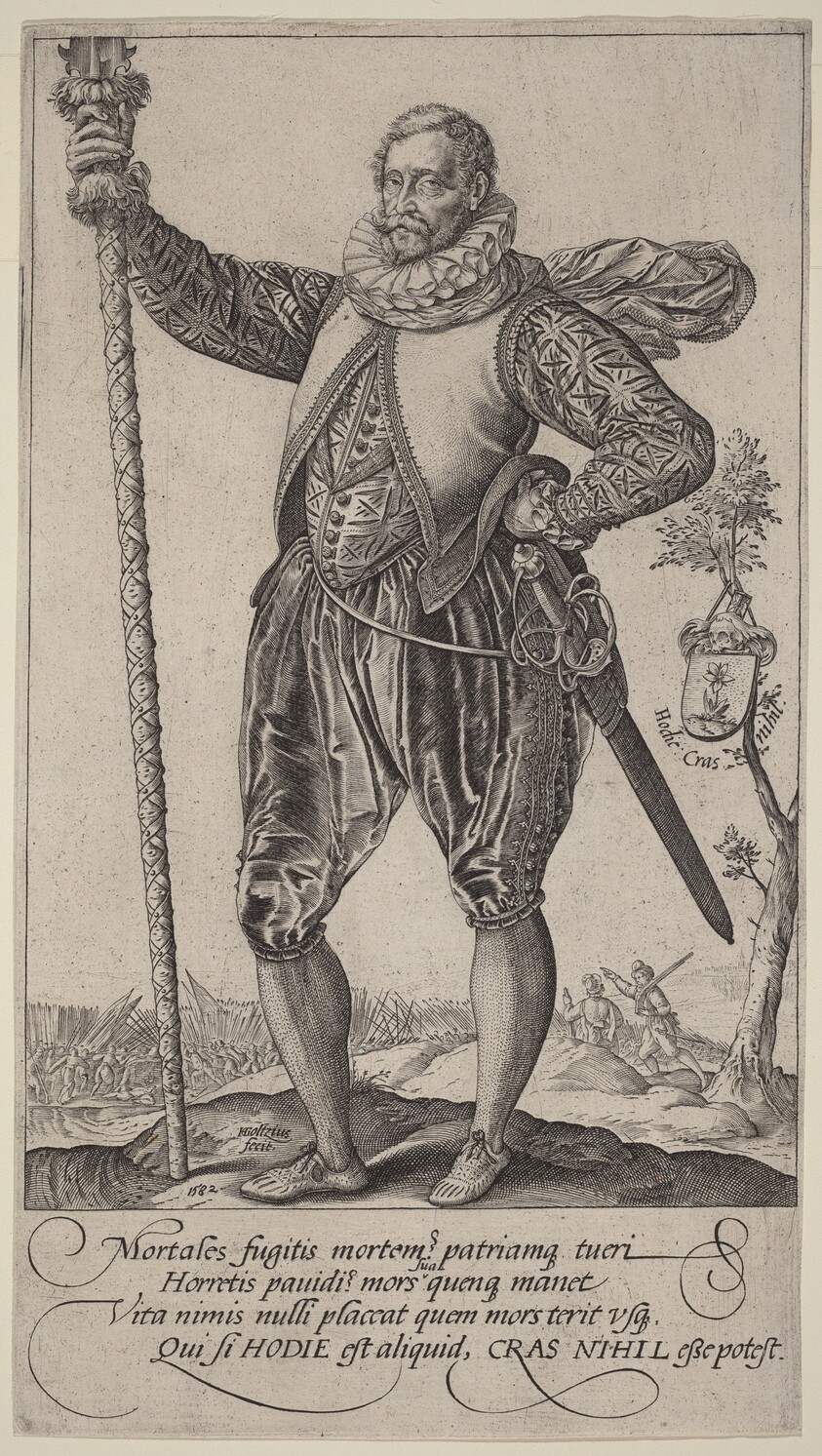 A Pike-Man Turned to the Left