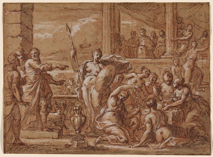 The Discovery of Achilles among the Daughters of Lycomedes