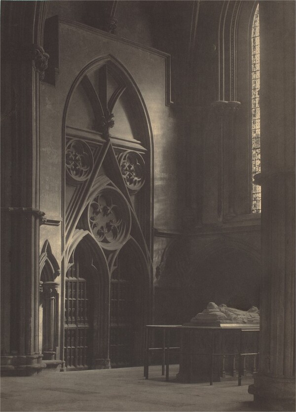 York Minster, North Transept: "In Sure and Certain Hope"