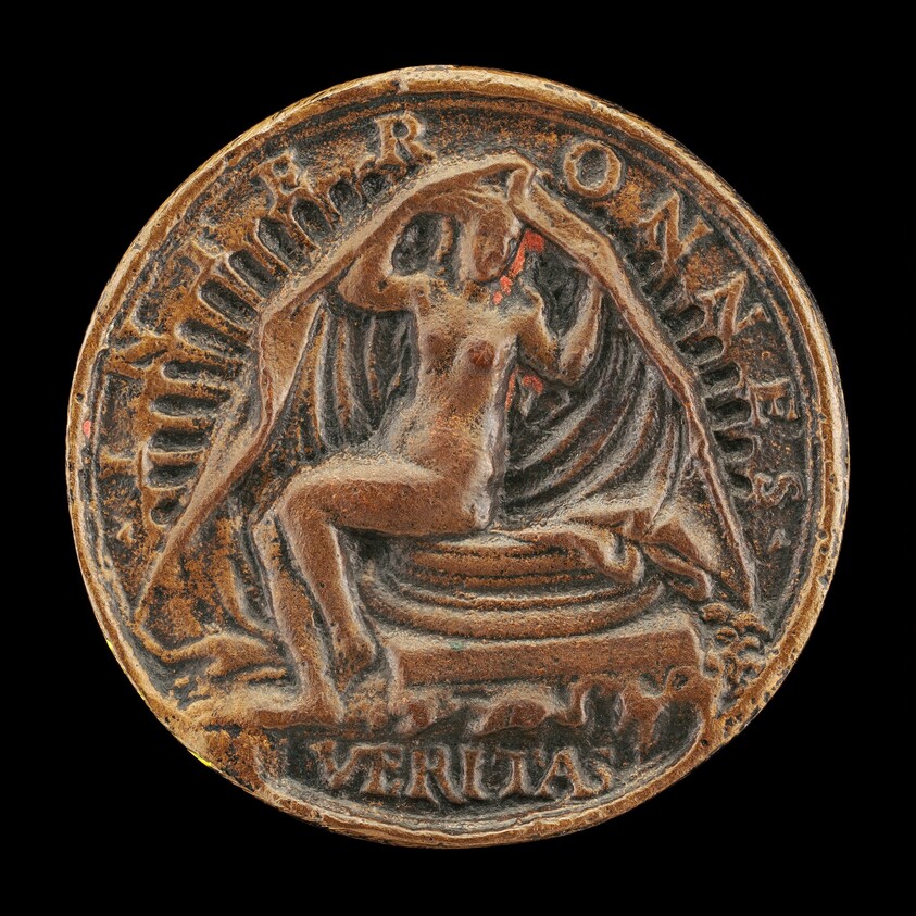 Truth Unveiling Herself [reverse]