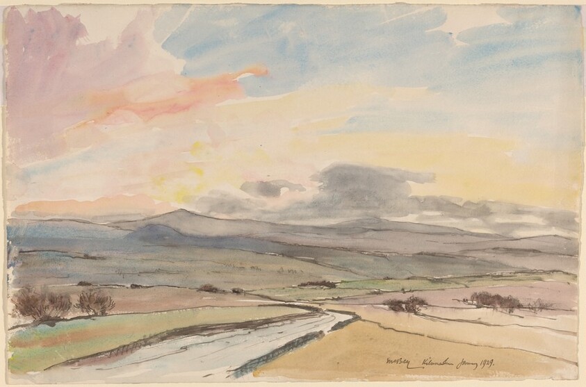 Sunset from Kilmacolm