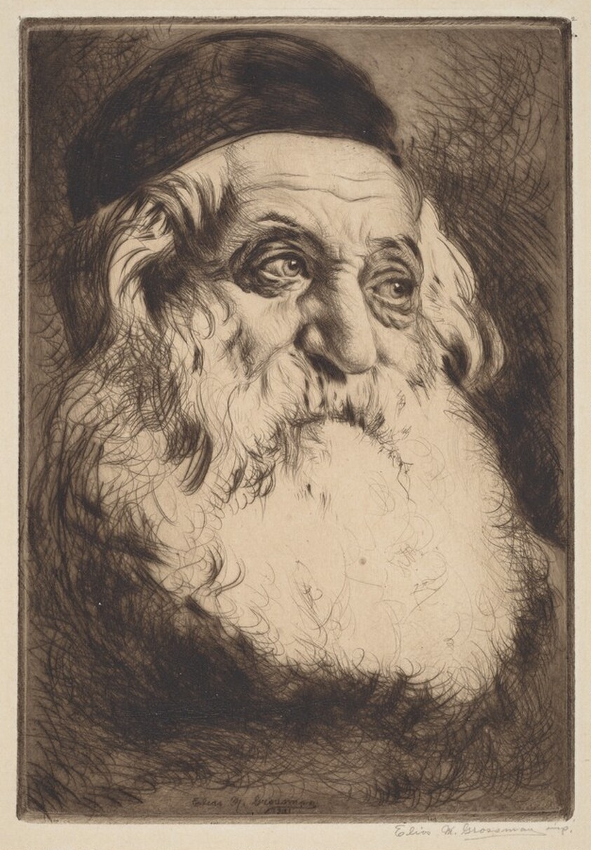 Head of Man with Beard