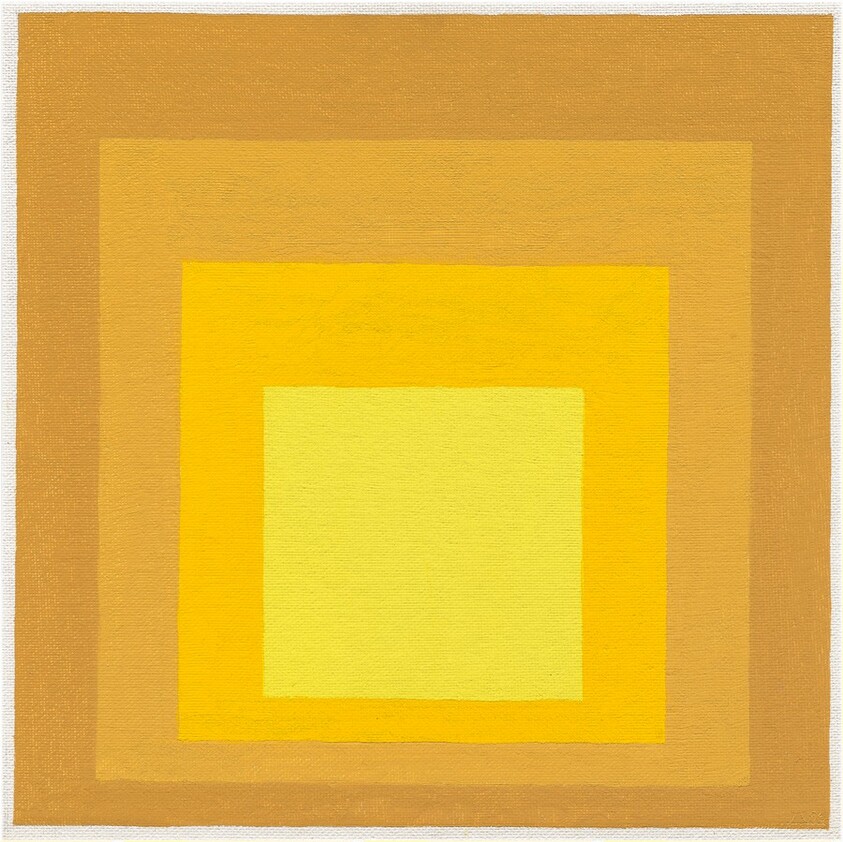 Study for Homage to the Square: Coming Up