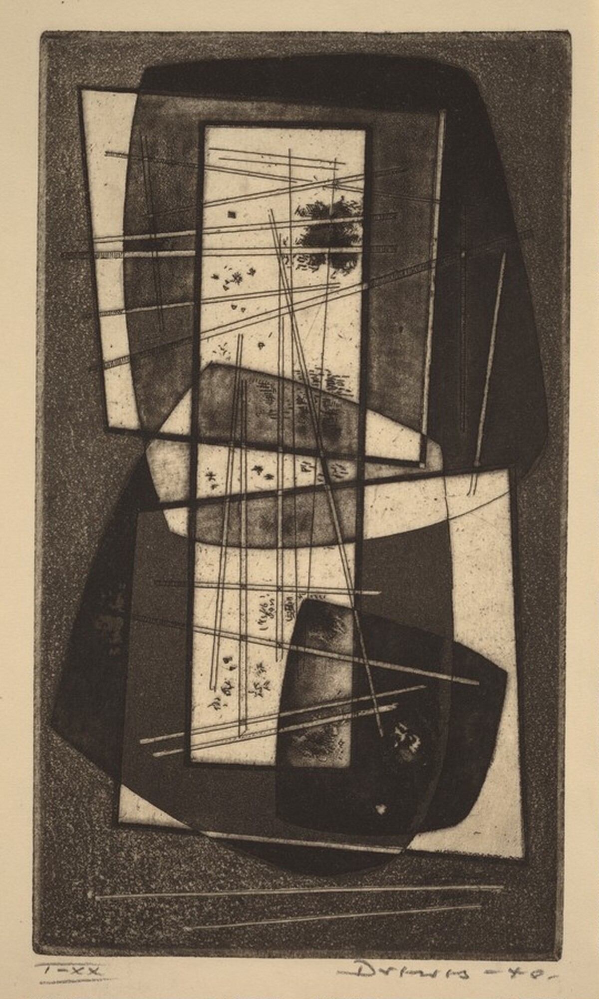 Lines in Vertical Area