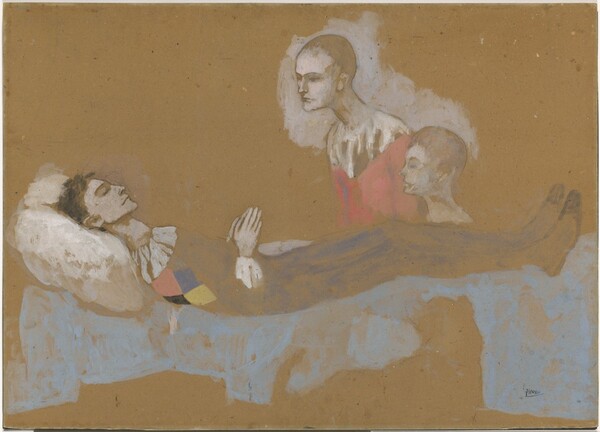 The Death of Harlequin [recto]