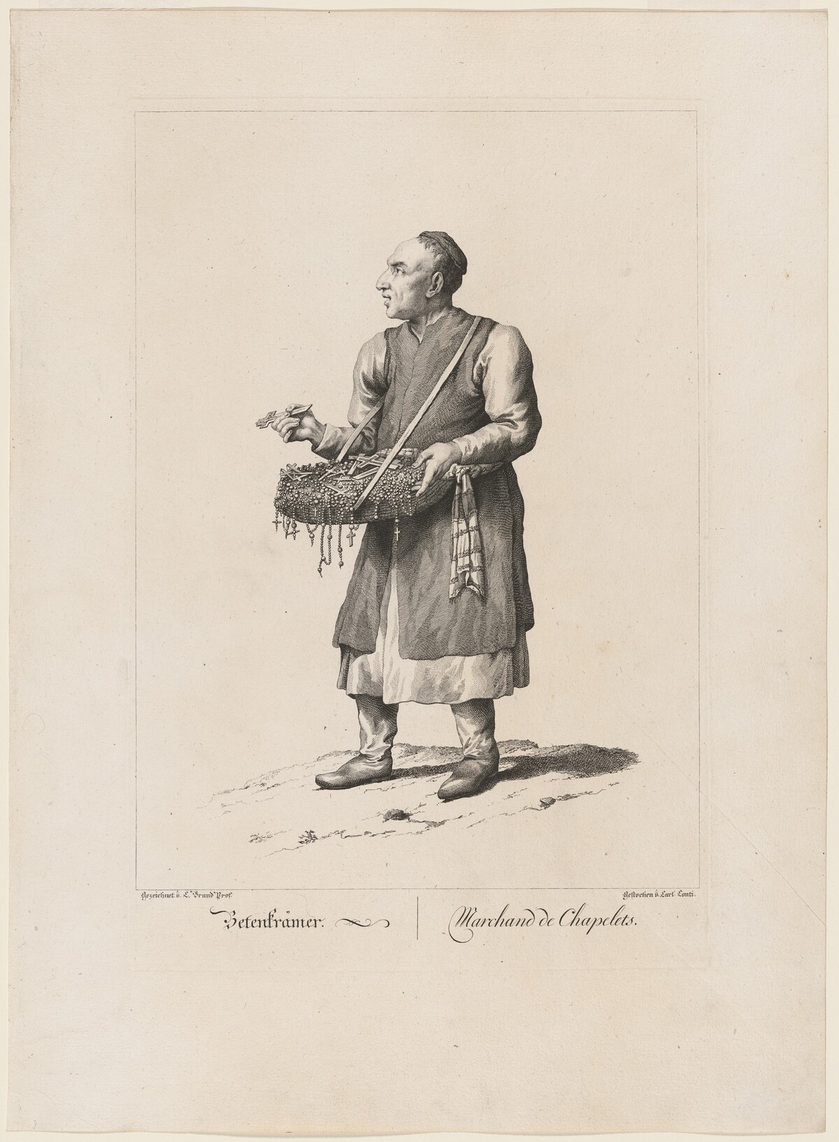Betenkrämer / Marchand de Chapelets (Rosary Peddler)