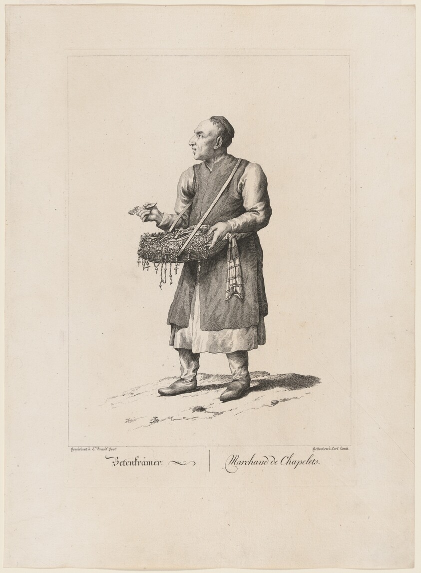 Betenkrämer / Marchand de Chapelets (Rosary Peddler)