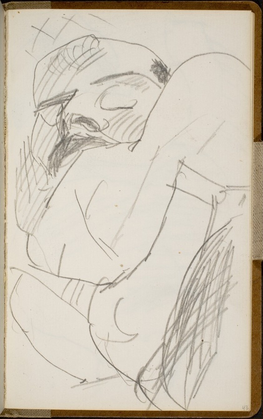 Schlafender Mann (Sleeping Man) [p. 43]