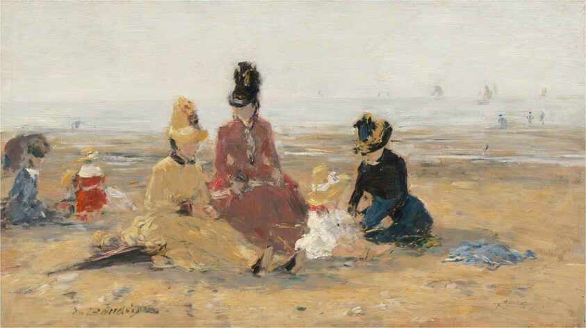 On the Beach, Trouville