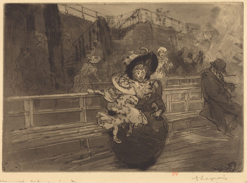 Departure for Greenwich (Depart pour Greenwich)