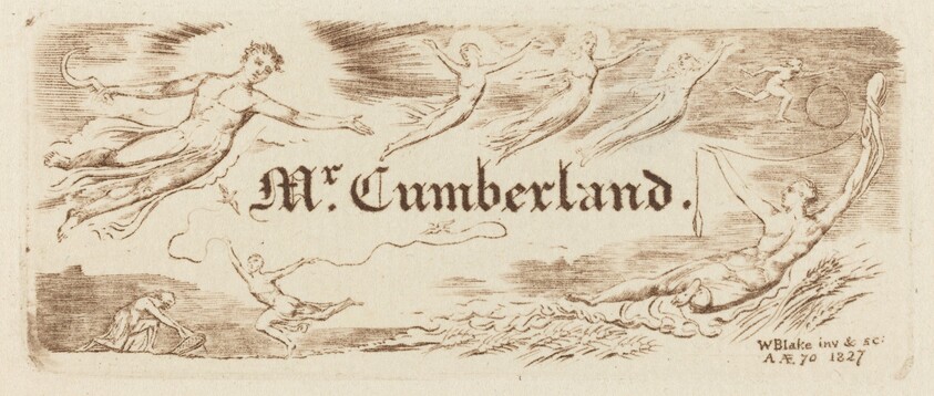 George Cumberland's Card
