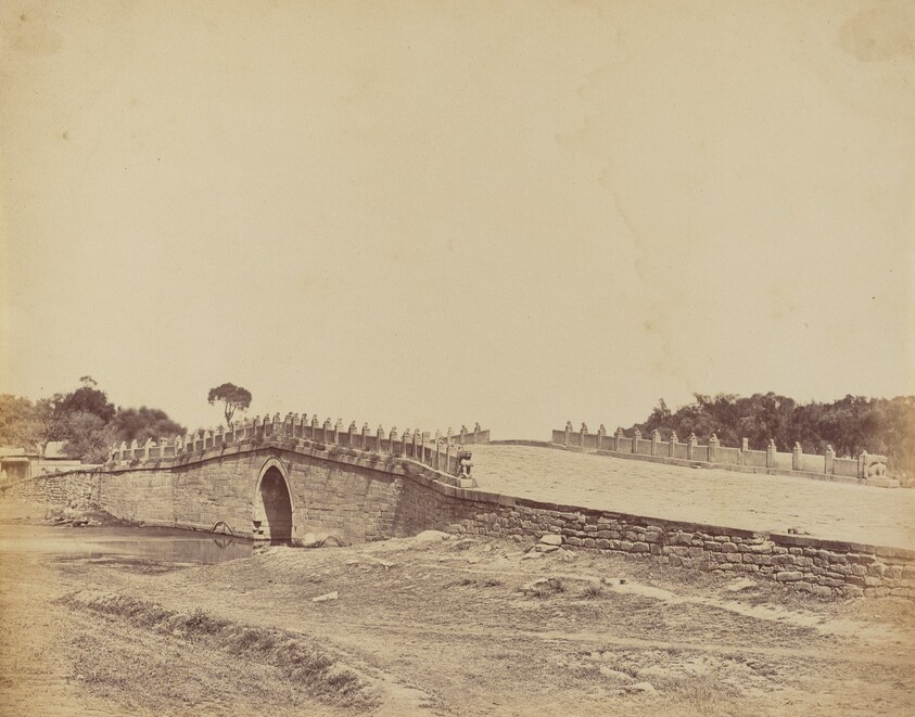 Bridge of Palichian Near Pekin, the Scene of the Fight with Imperial Chinese Troops, September 21, 1860