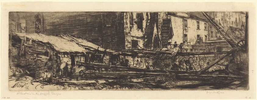 Alterations in the Briggate, Glasgow