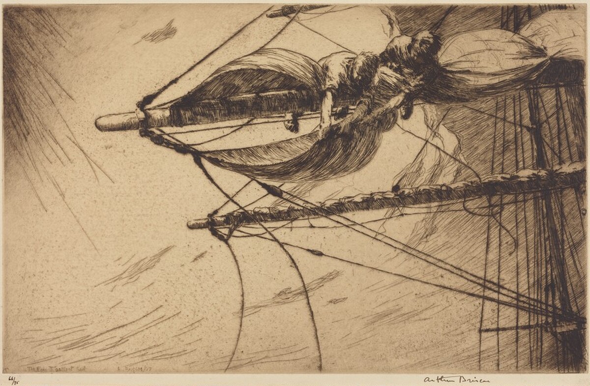 The Fore T'Gallant Sail