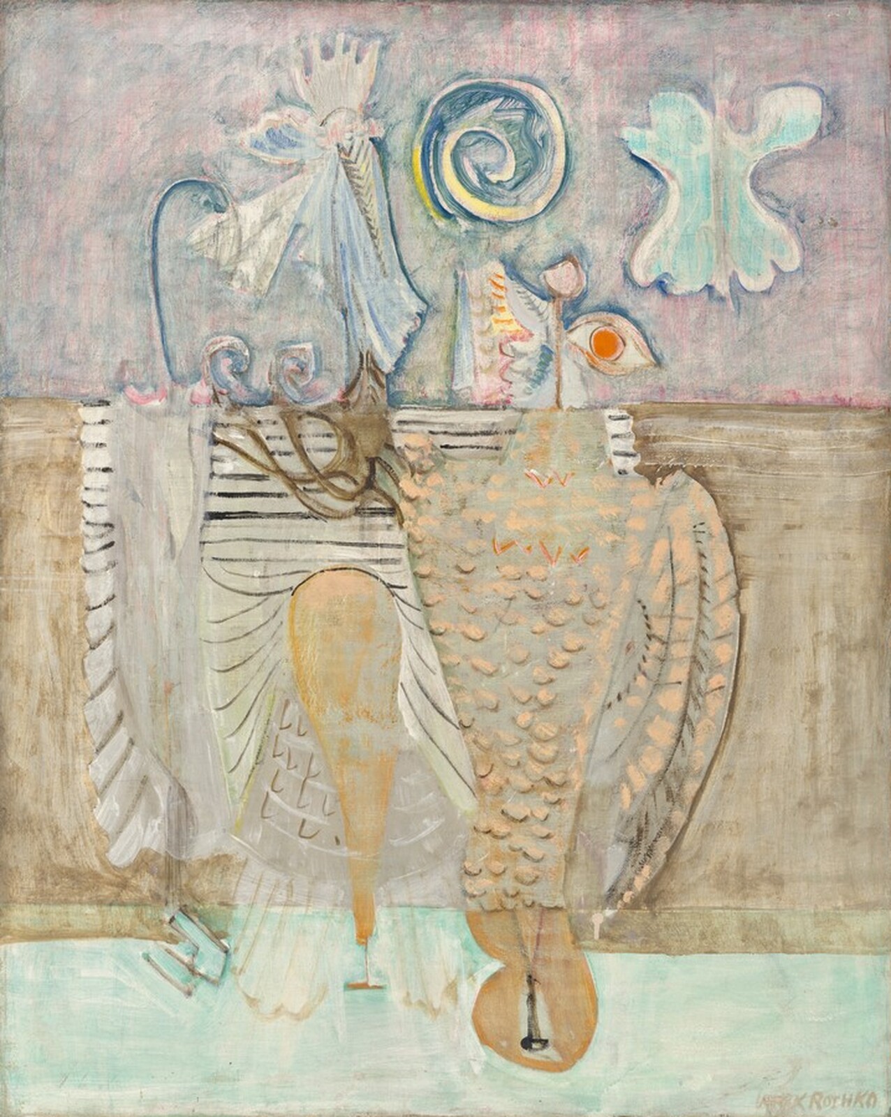Hierarchical Birds, Mark Rothko, 1944