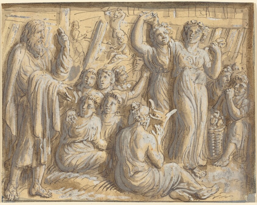 Noah's Warning about the Coming Flood Goes Unheeded