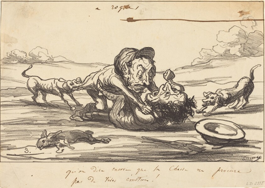 Qu'on dise encore que la chasse...