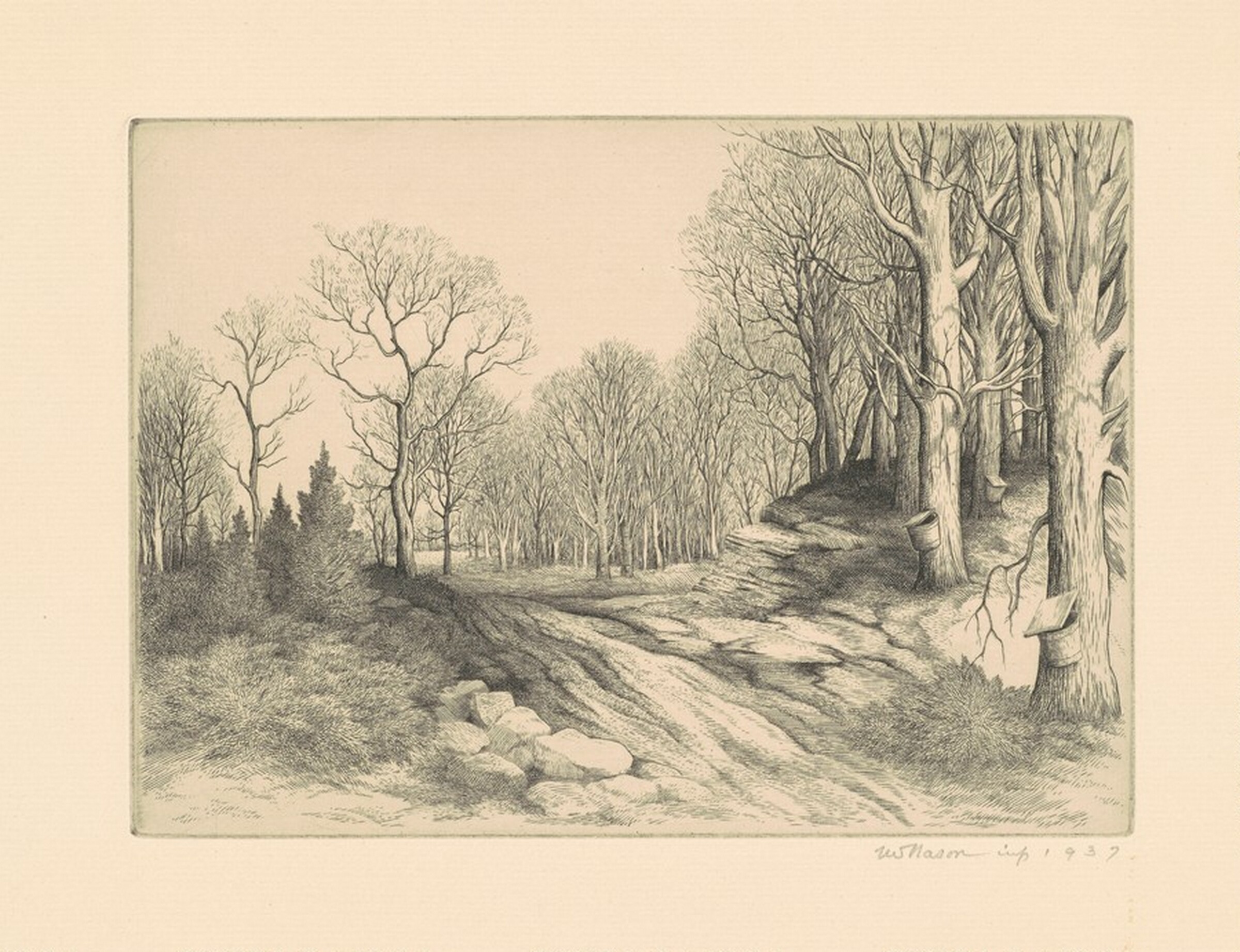 Approach of Spring, Thomas W. Nason, 1937