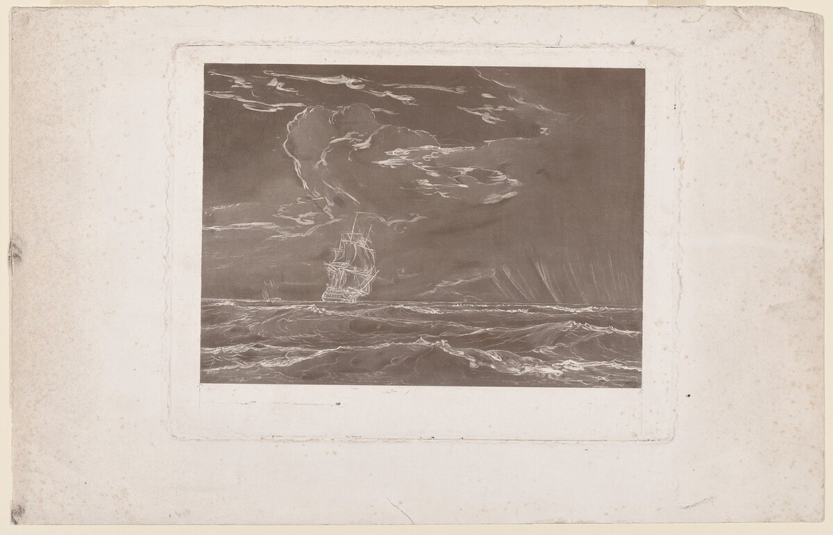 Ship in a Squall