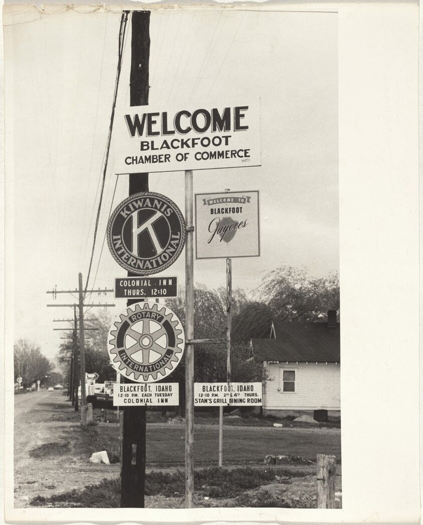 Street scene--Blackfoot, Idaho