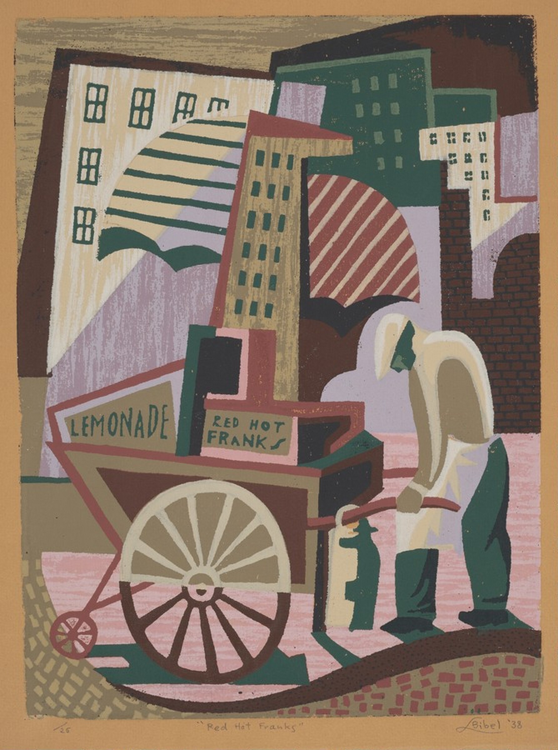 Red Hot Franks, Leon Bibel, 1938