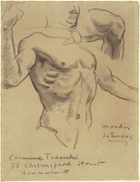Study of the Resurrection for "Fifteen Mysteries of the Rosary", John Singer Sargent, 1903-1916