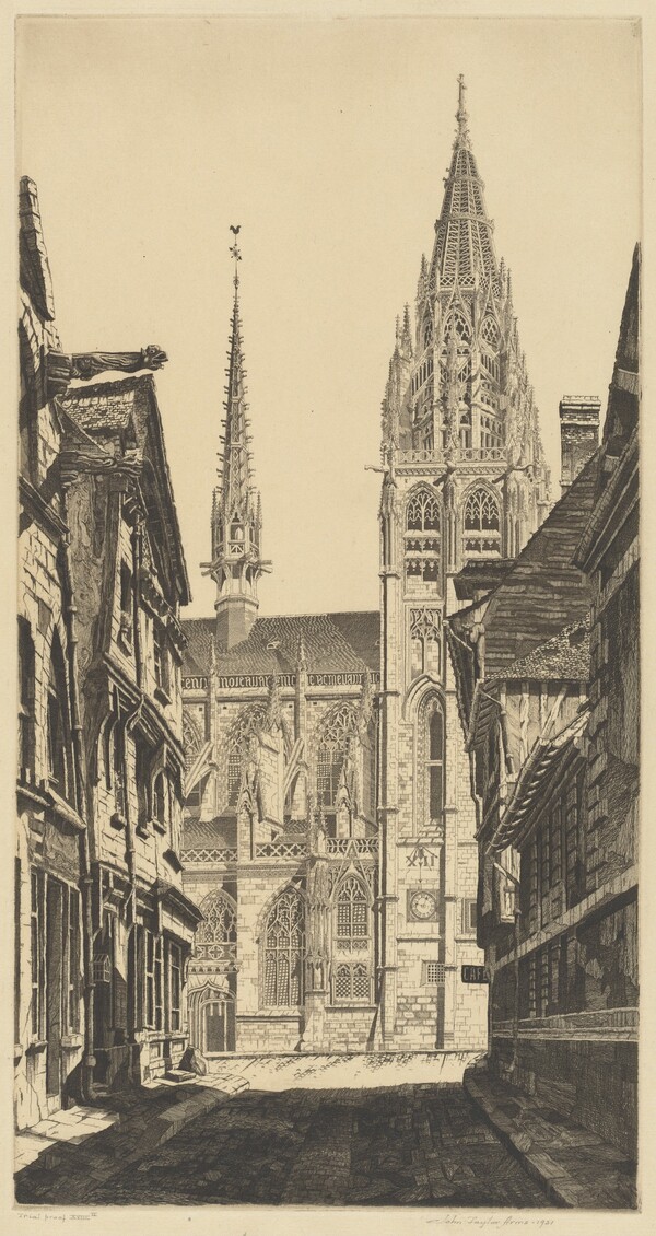 Sunlight on Stone, Caudebec-en-Caux