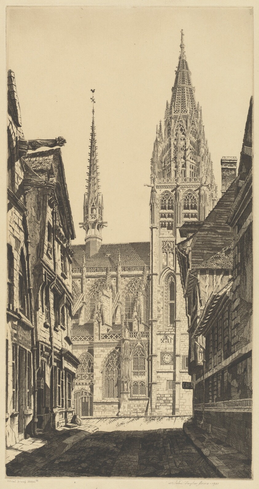 Sunlight on Stone, Caudebec-en-Caux