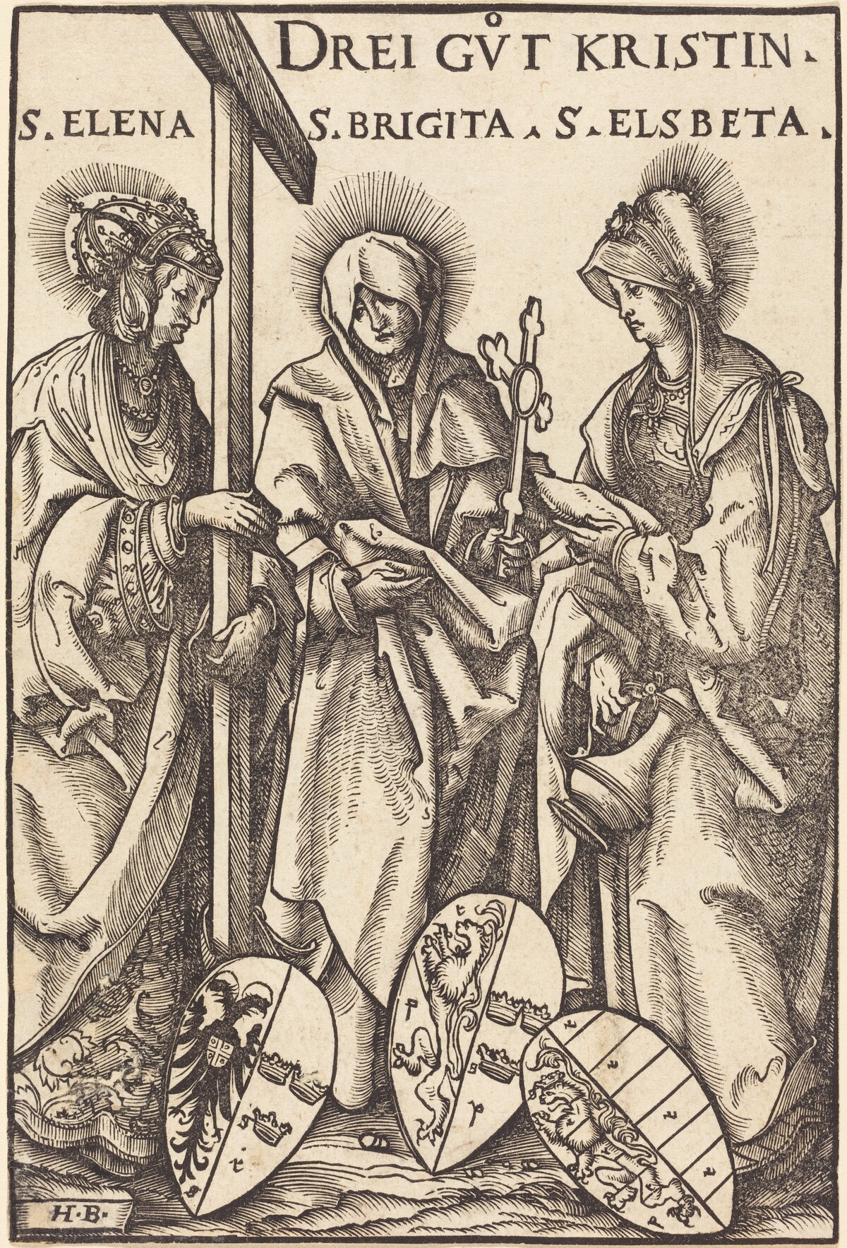 Saint Helena, Saint Brigitta and Saint Elizabeth