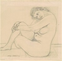 Reclining Woman, William Zorach, c. 1940