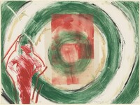 Target, Emma Amos, 1992