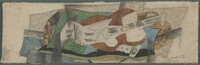 Still Life with Guitar, Georges Braque, 1921