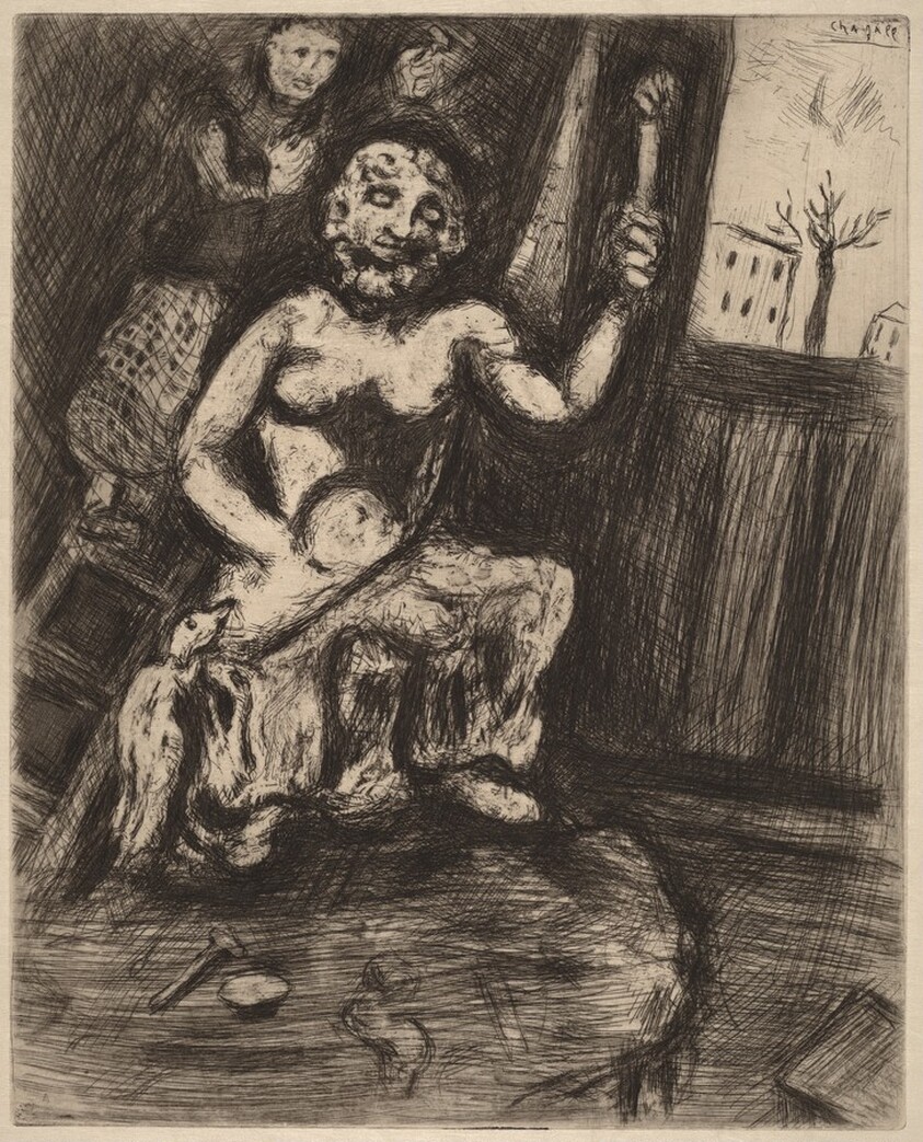 The Sculptor and the Statue of Jupiter