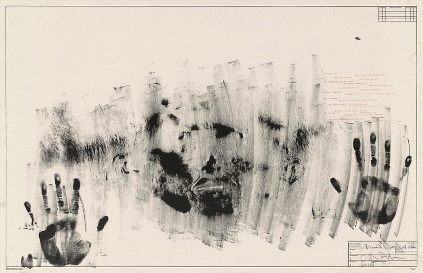 Skin with O'Hara Poem [trial proof]