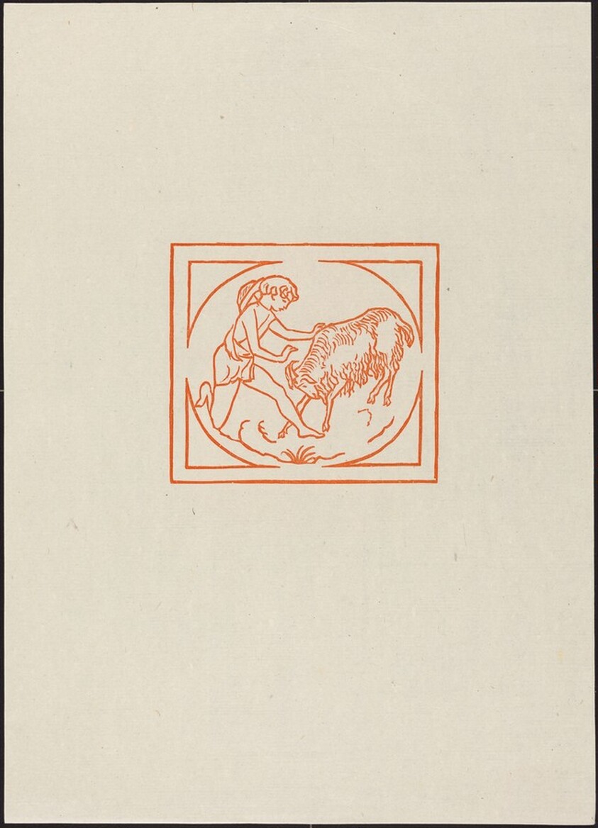 Ninth Eclogue: Tityrus and the Buck (Tityre et son Bouc)