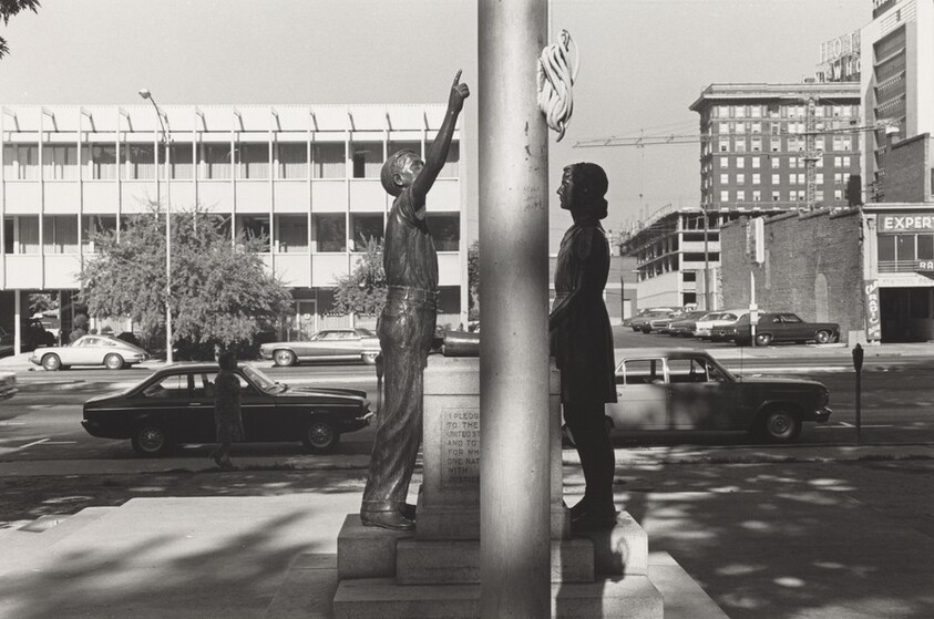 School Children's Monument and Flagpole. Salt Lake City, Utah
