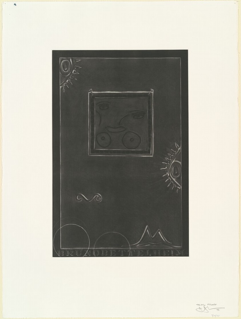 Untitled (White Mezzotint) [trial proof]