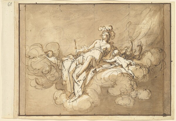 Juno Seated on the Clouds