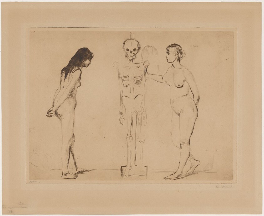 The Women and the Skeleton