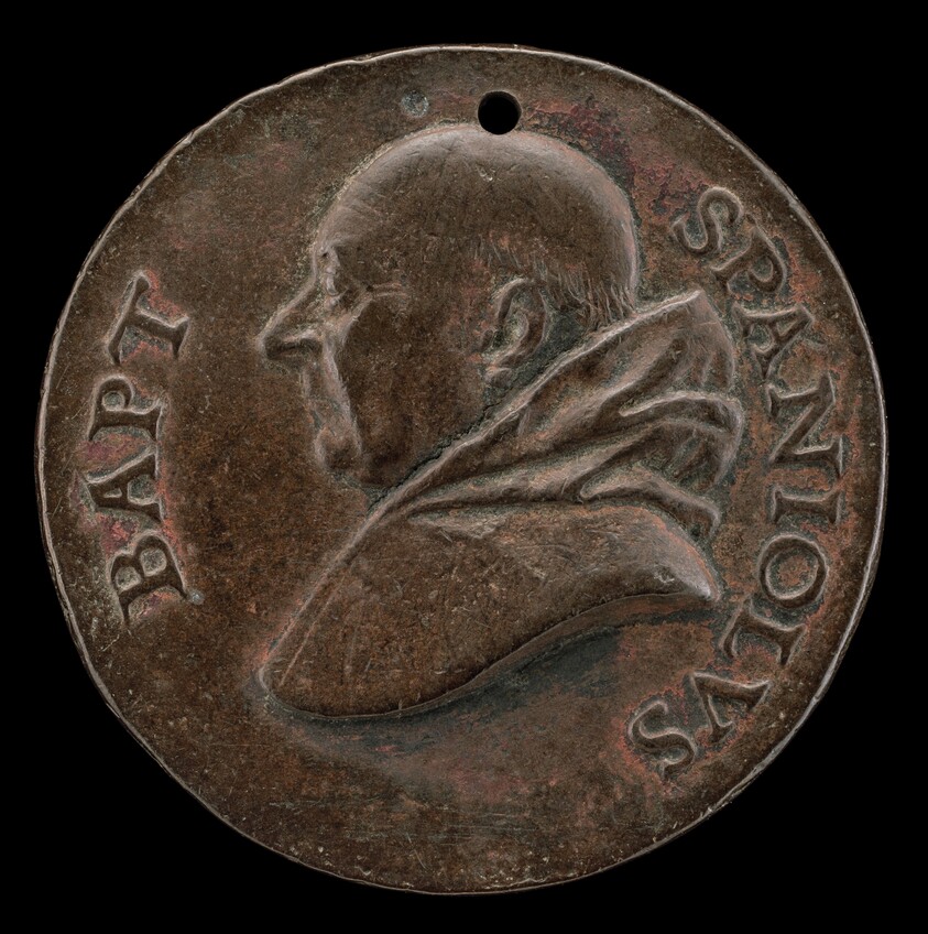 Battista Spagnoli of Mantua, 1447-1516, Carmelite Poet [obverse]