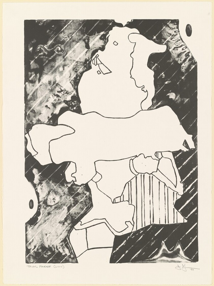 Green Angel 2 Experimental Lithos [trial proof (litho)]