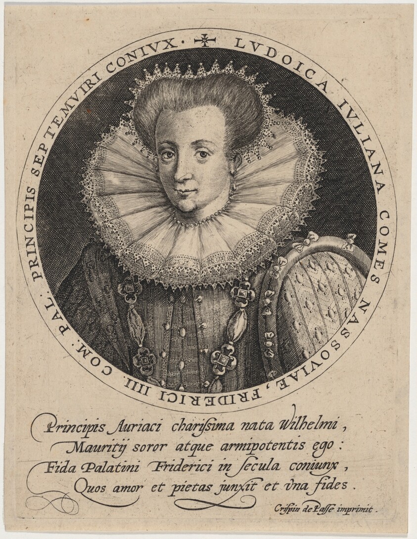 Louise Juliana of Nassau, Electress Palatine