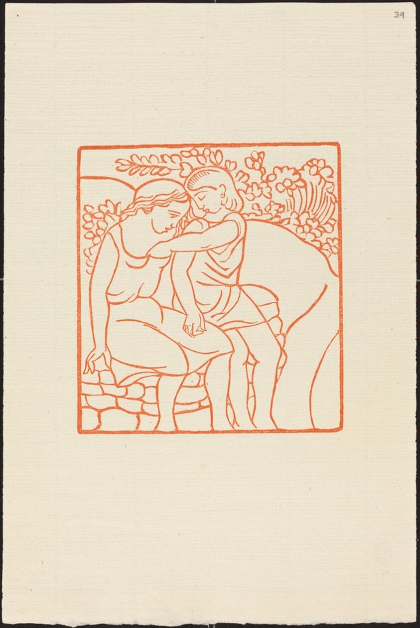 Third Book: Daphnis Puts the Apple into Chloe's Bosom (Daphnis met la pomme entre le seins de Chloe)